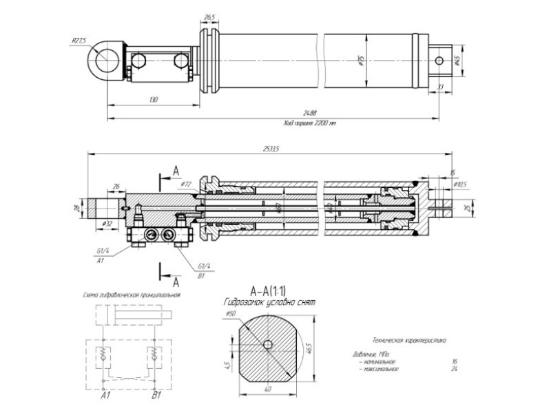 ЦГ-60.40х2200.05